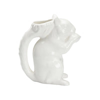 Chelsea House Squirrel Pitcher - White