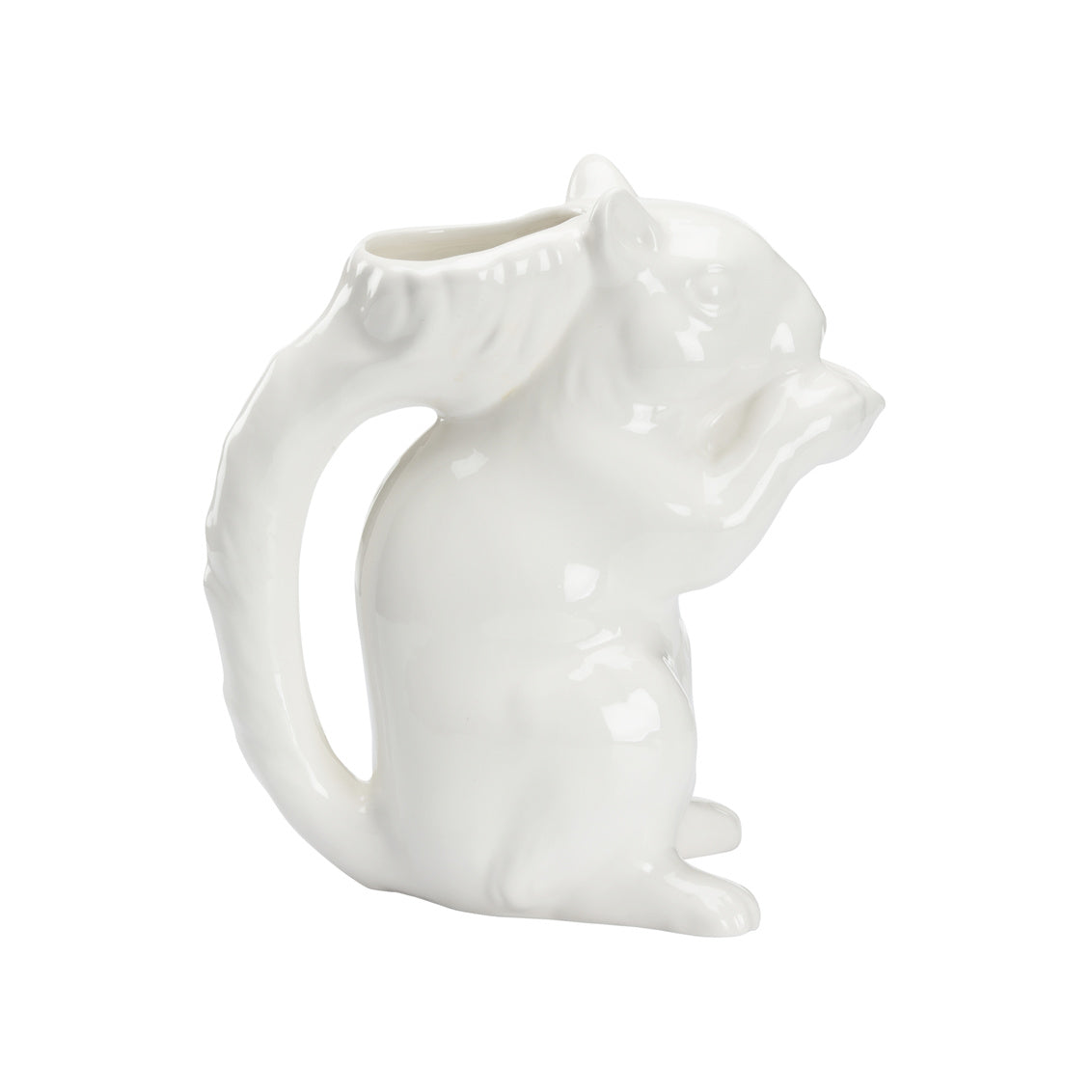 Chelsea House Squirrel Pitcher - White