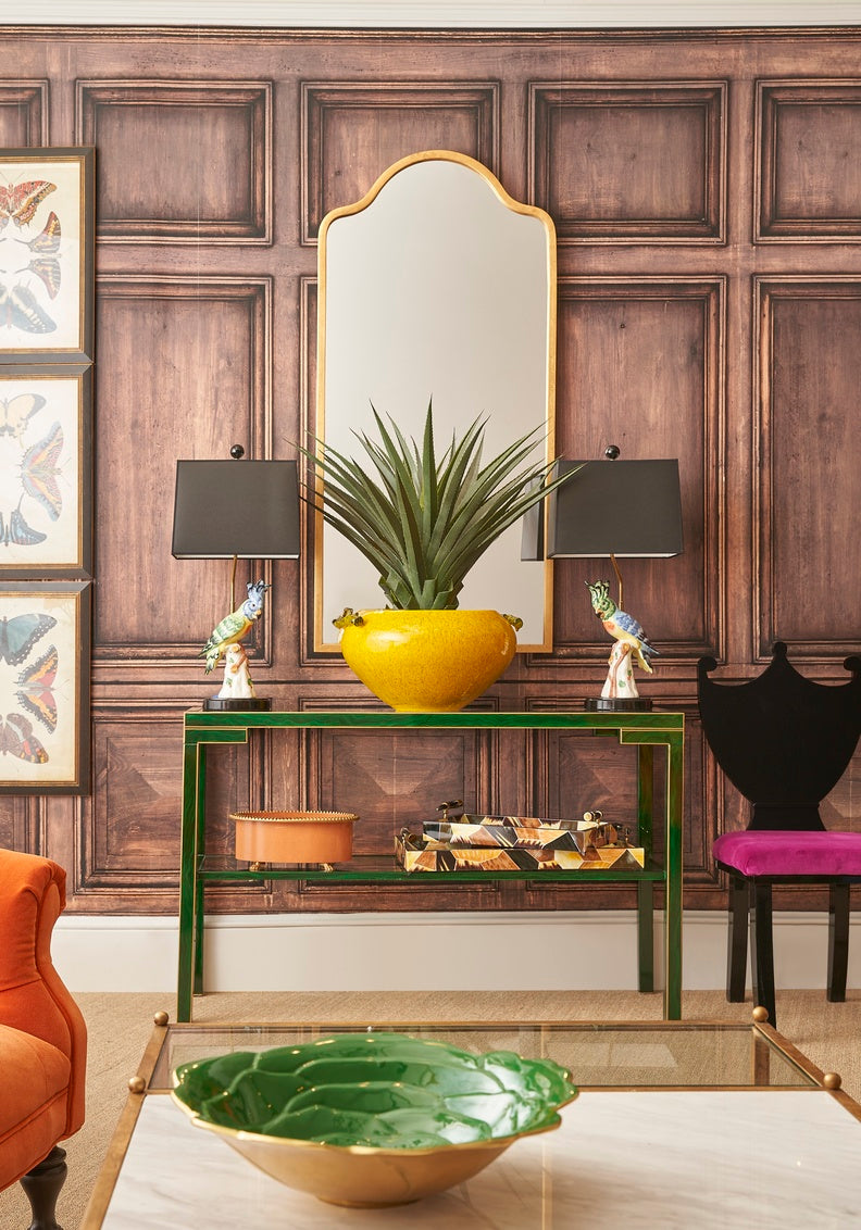 Chelsea House Scalloped Top Mirror - Gold