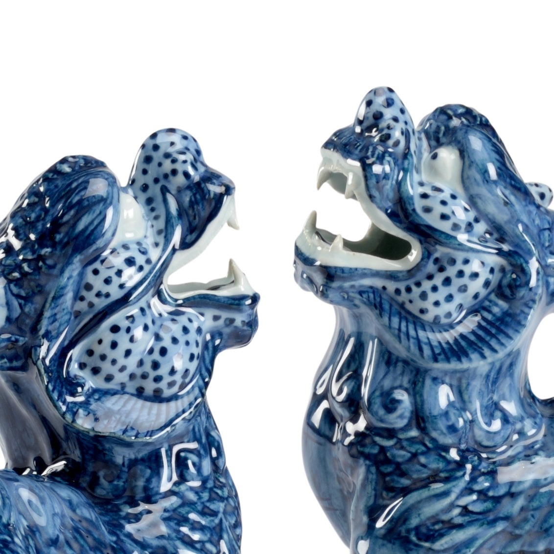 Chelsea House Blue Foo Dogs (Pr)