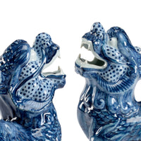 Chelsea House Blue Foo Dogs (Pr)