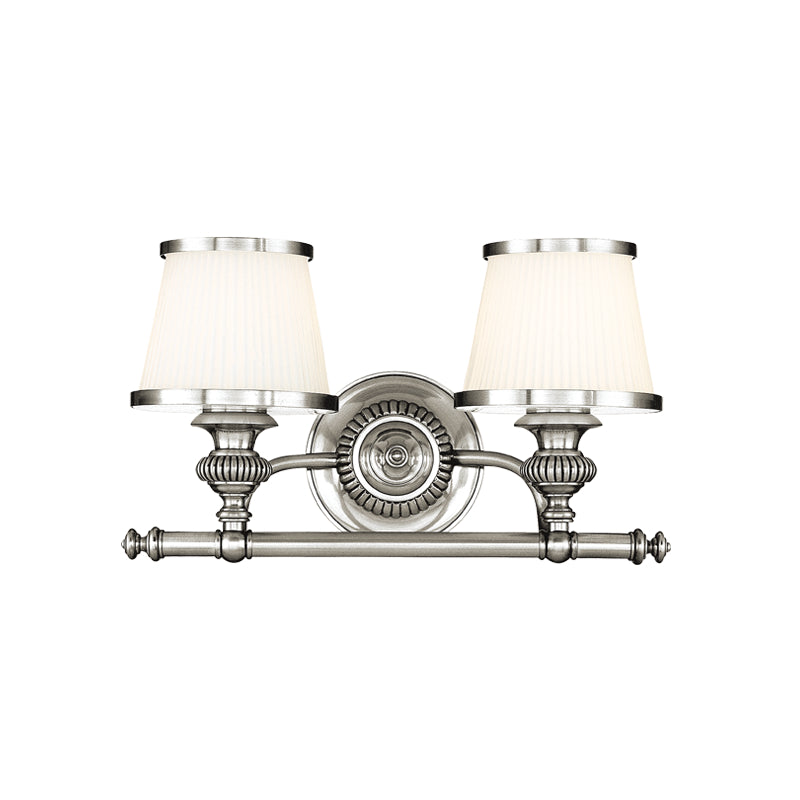 Hudson Valley - 2002-PN - Two Light Bath Bracket - Milton - Polished Nickel