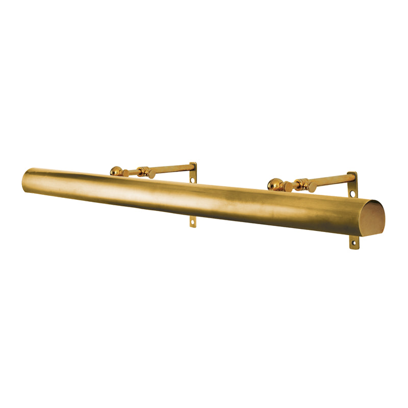 Hudson Valley - 2430-AGB - Four Light Picture Light With Plug - Vernon - Aged Brass