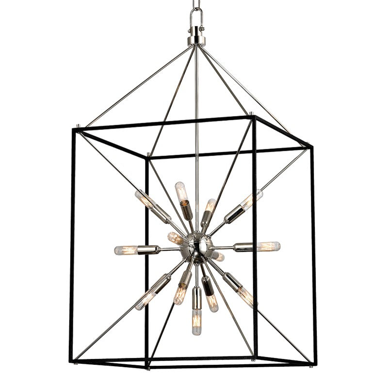 Hudson Valley - 8920-PN - 13 Light Lantern - Glendale - Polished Nickel