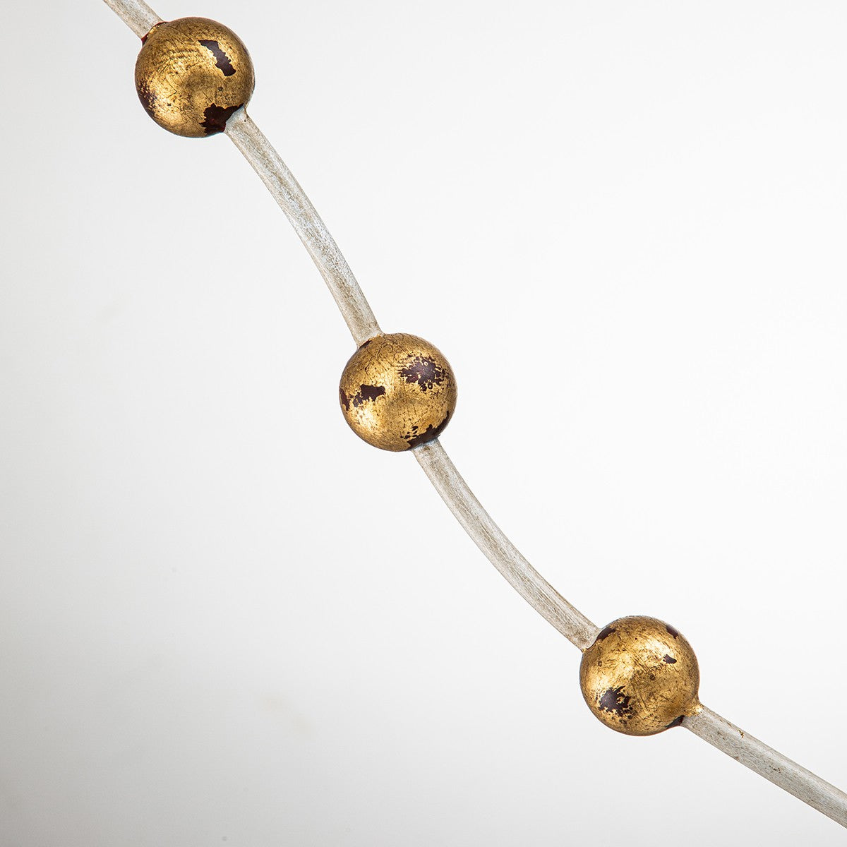 Lucas + McKearn - CS1060L - Candlestick Holder - Venetian - Gold Leaf