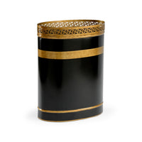 Chelsea House Robbins Wastebasket - Black