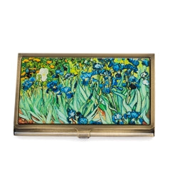 Design Shop Vincent Van Gogh'S Iris Vintage Card Case