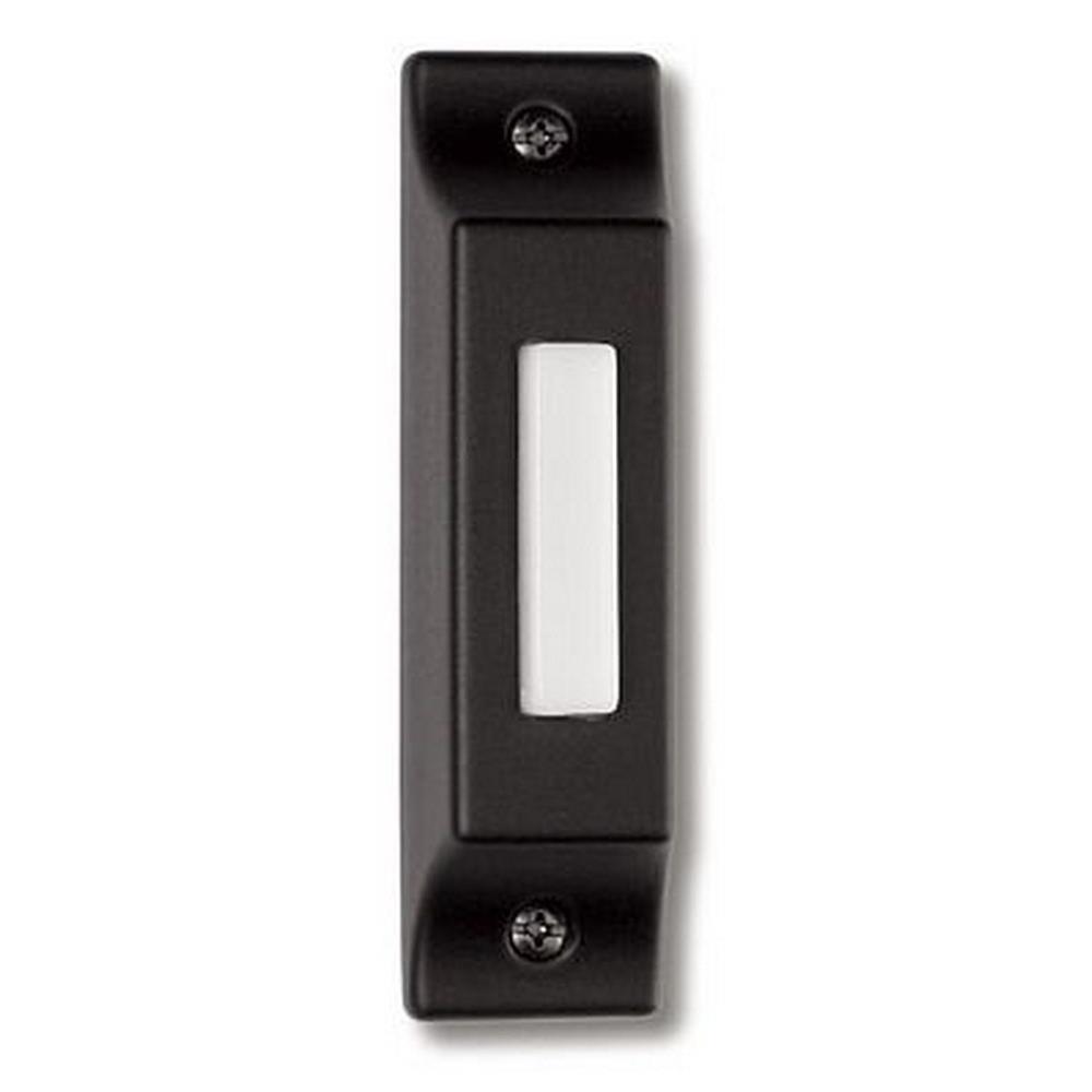Craftmade - BSCB-B - Surface Mount Lighted Push Button - Push Button-Surface Mount - Painted Black