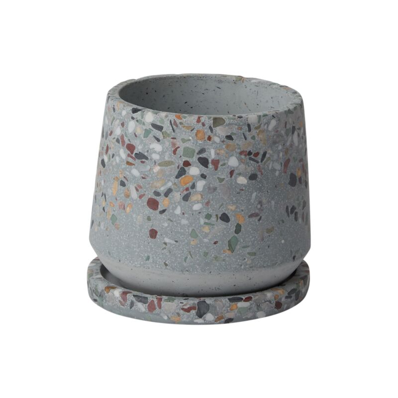 Design Shop Heather Pot 6.6" X 6.5" X 5.75"