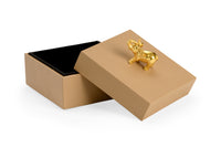 Chelsea House Elephant Handle Box - Tan