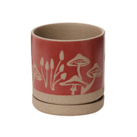 Design Shop Red Scavenger Pot, 5" X 5.5".