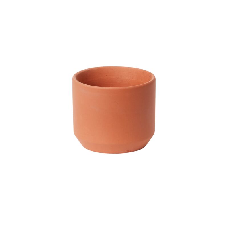 Design Shop Terracotta Kendall Terracotta Pot Pot, 3.25" X 2.75", Set of 6.