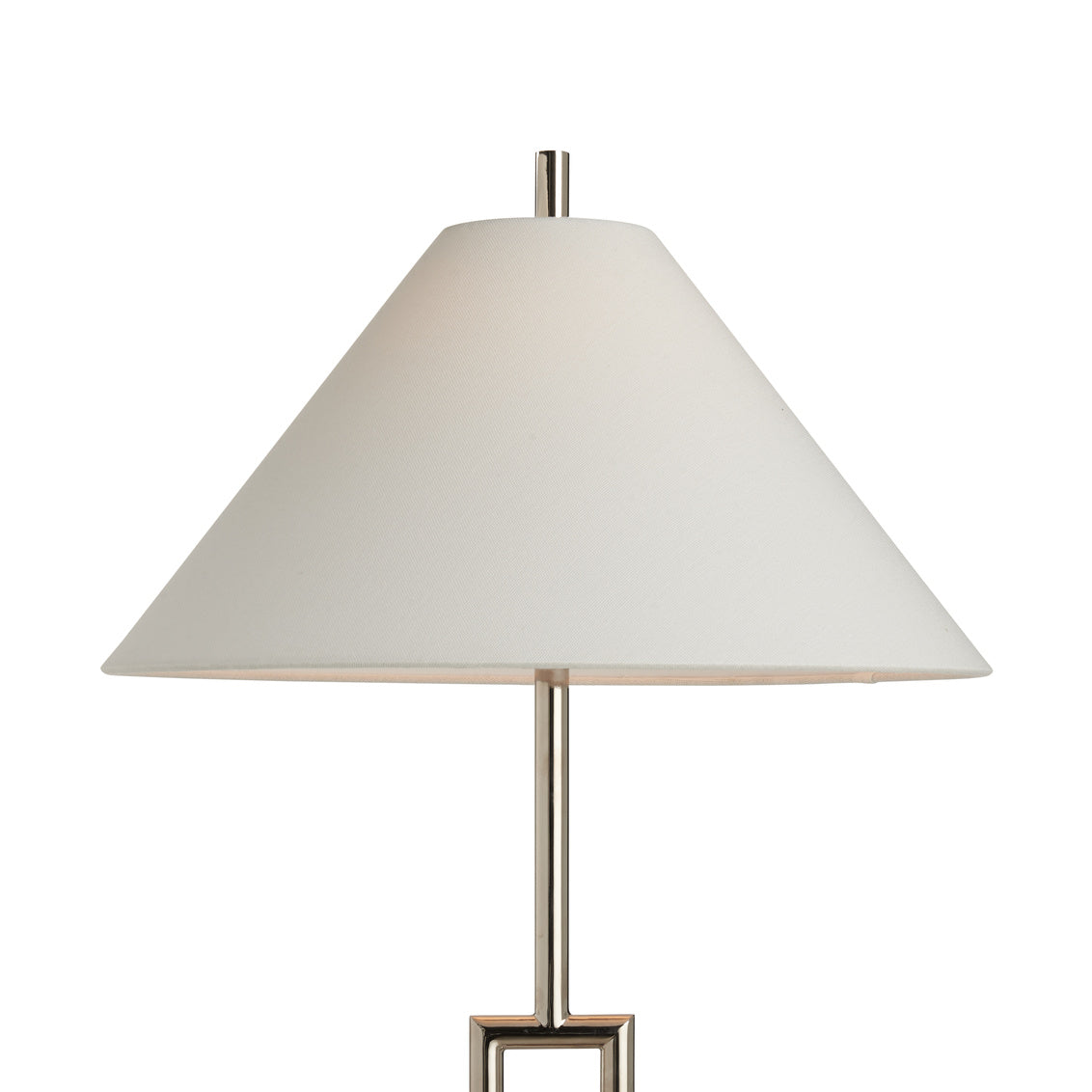 Chelsea House Overhill Floor Lamp - Polished Nickel