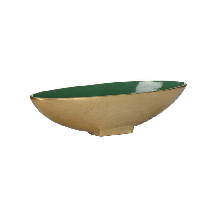 Wildwood Emerald Oval Bowl - LG