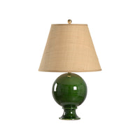 Chelsea House Sphere Table Lamp - Green