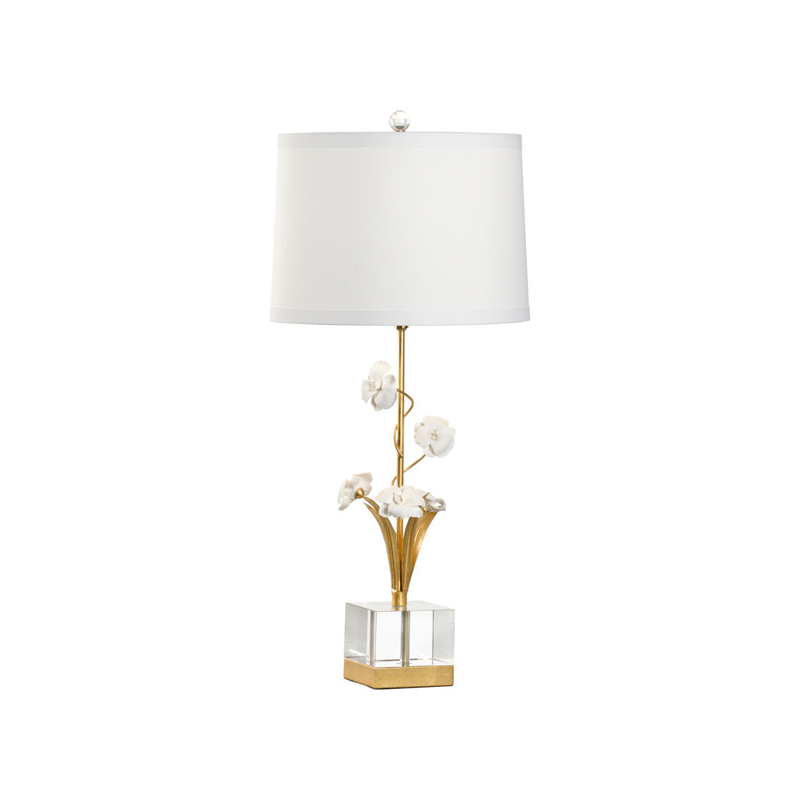 Chelsea House Large Orchid Lamp