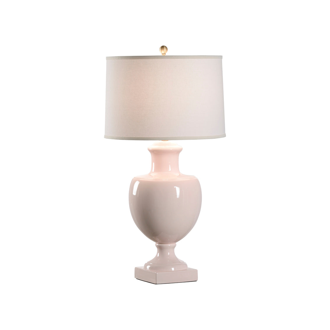 Chelsea House Greenwich Ceramic Lamp - Pink