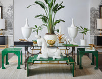 Chelsea House Malachite Cut Corner Table