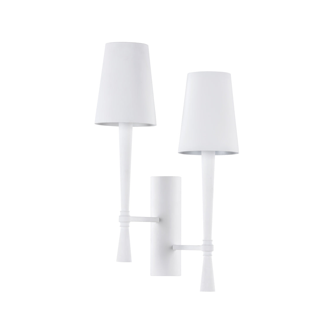 Wildwood Dumas Plaster Sconce - White (Right)
