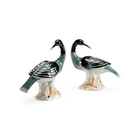 Chelsea House Loon Sculptures - Green (Pr)