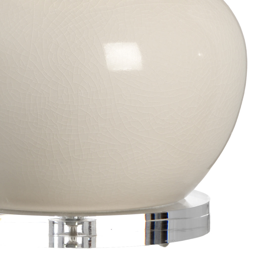 Chelsea House Charles Vase Lamp - Cream