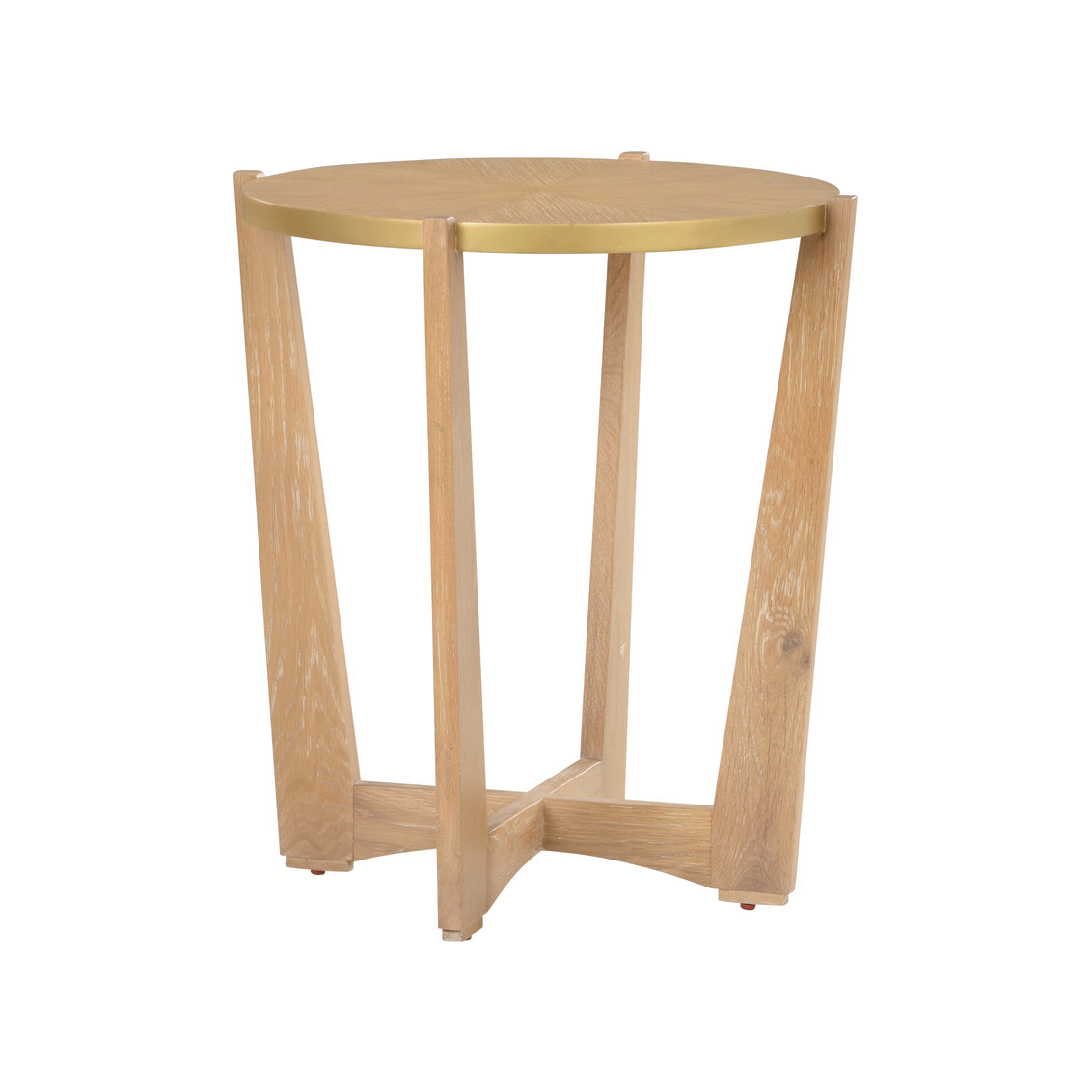 Chelsea House Ardoise Side Table - Cerused Oak