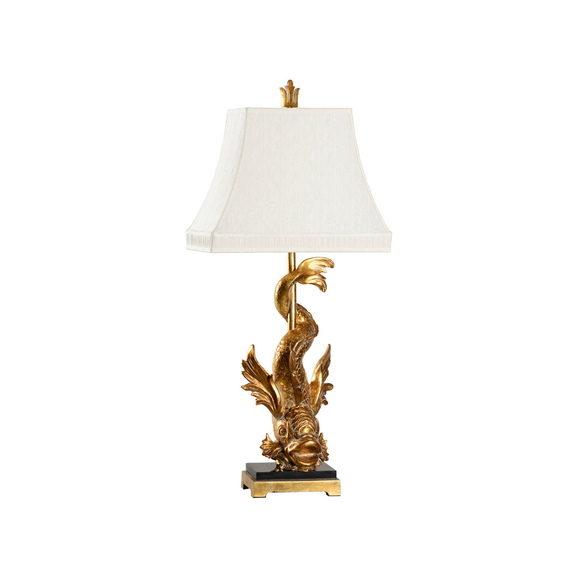 Wildwood Imperial Dragon Lamp - Gold