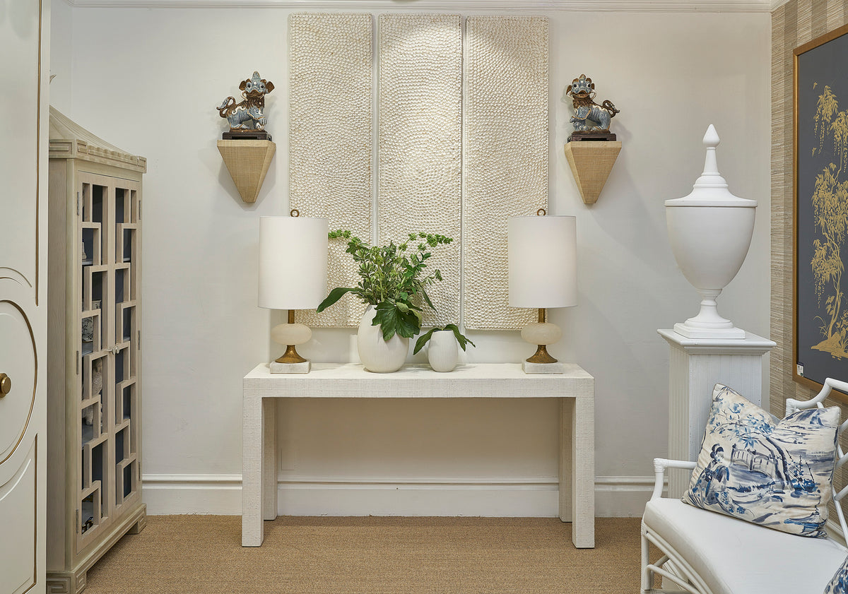 Chelsea House Sanibel Console Table - White
