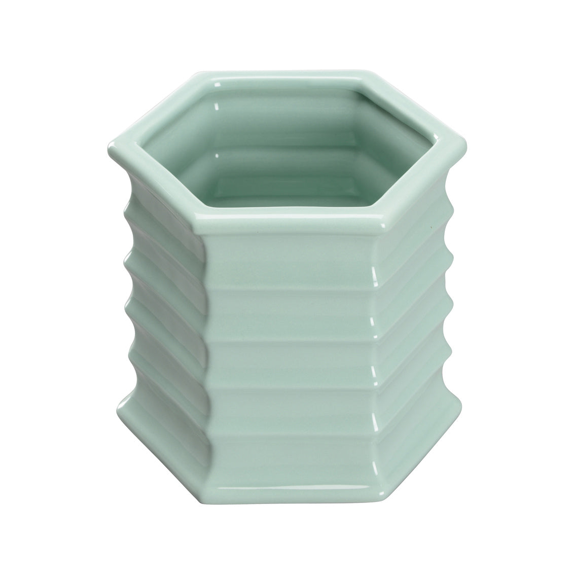 Chelsea House Willow Planter - Seafoam (Sm)