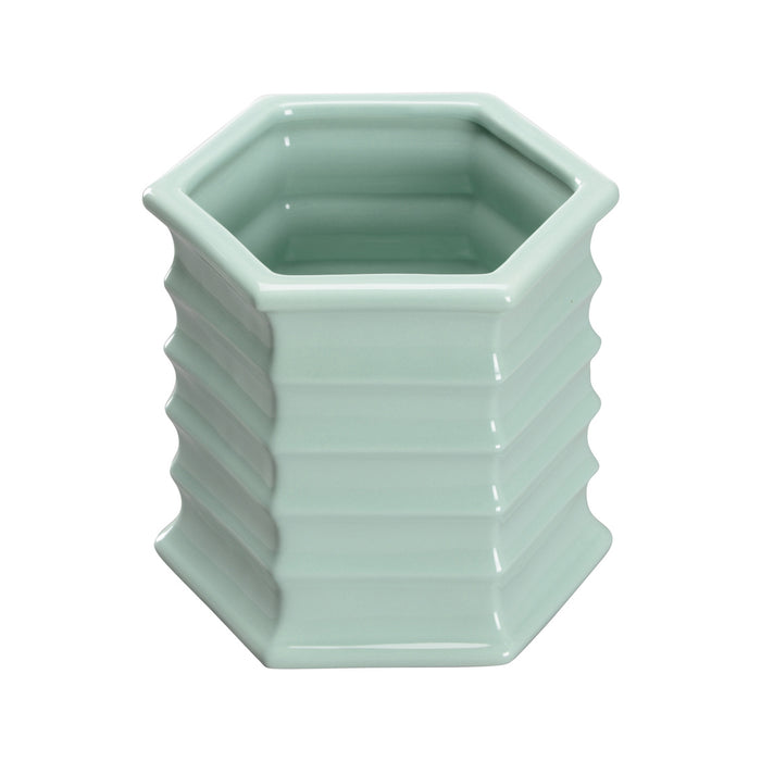Chelsea House Willow Planter - Seafoam (Sm)