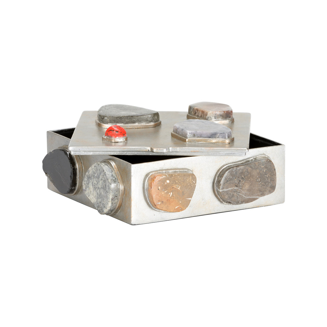 Chelsea House Caribbean Gold Jewelry Box-Square (Sm)