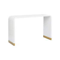 Chelsea House Waterfall Console - White