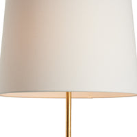 Chelsea House Artois Floor Lamp - Aged Brass