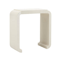 Wildwood Notched Waterfall Console - Grasscloth