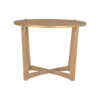 Chelsea House Ardoise Center Table - Cerused Oak