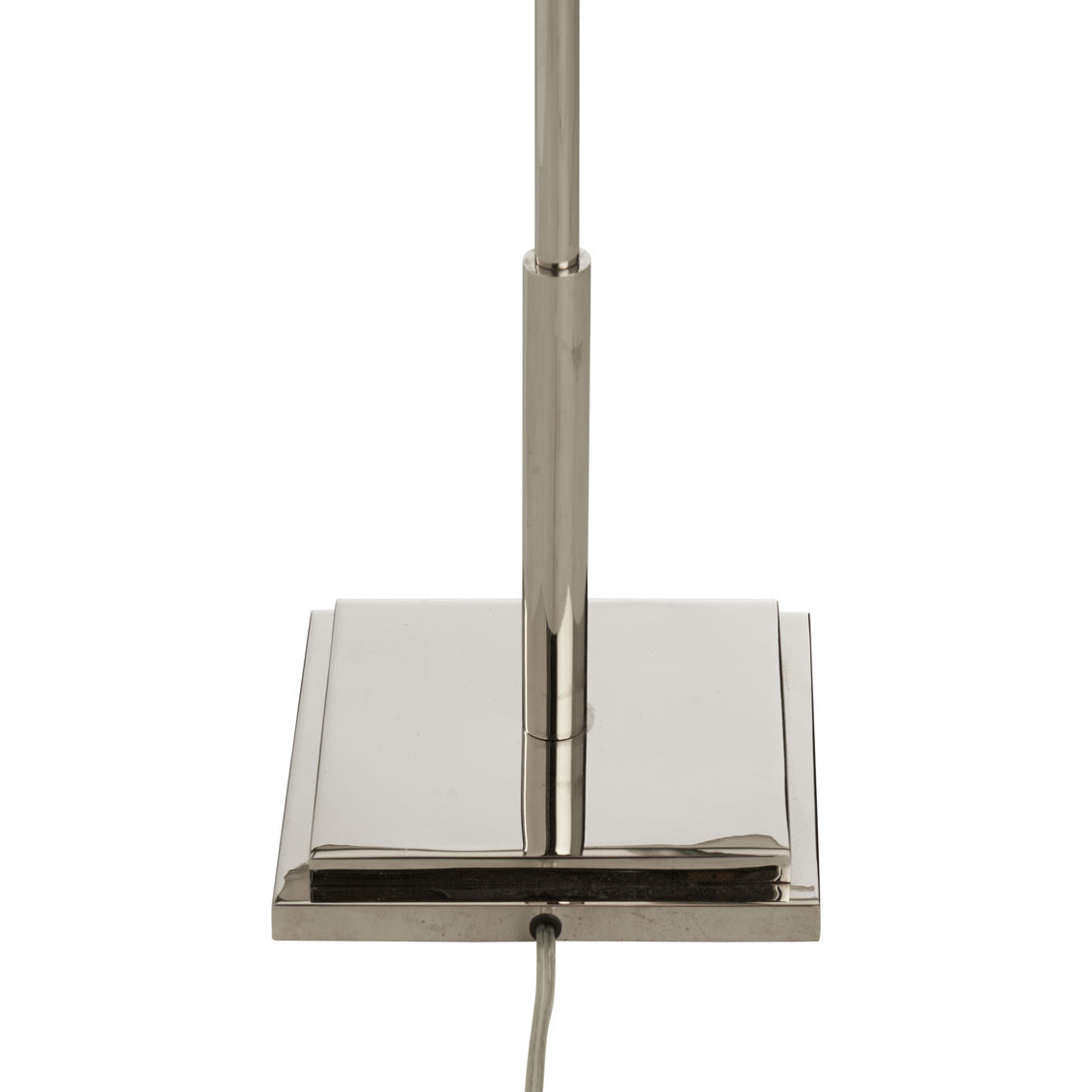 Chelsea House Overhill Floor Lamp - Polished Nickel