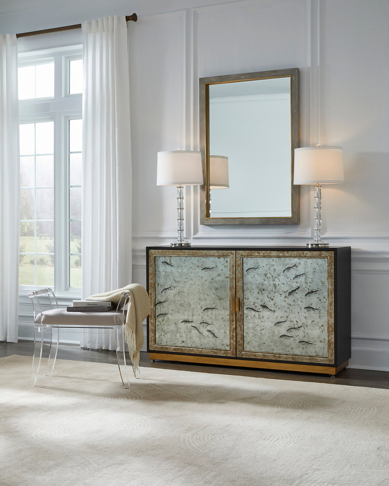 Chelsea House Neoclassic Acrylic Bench