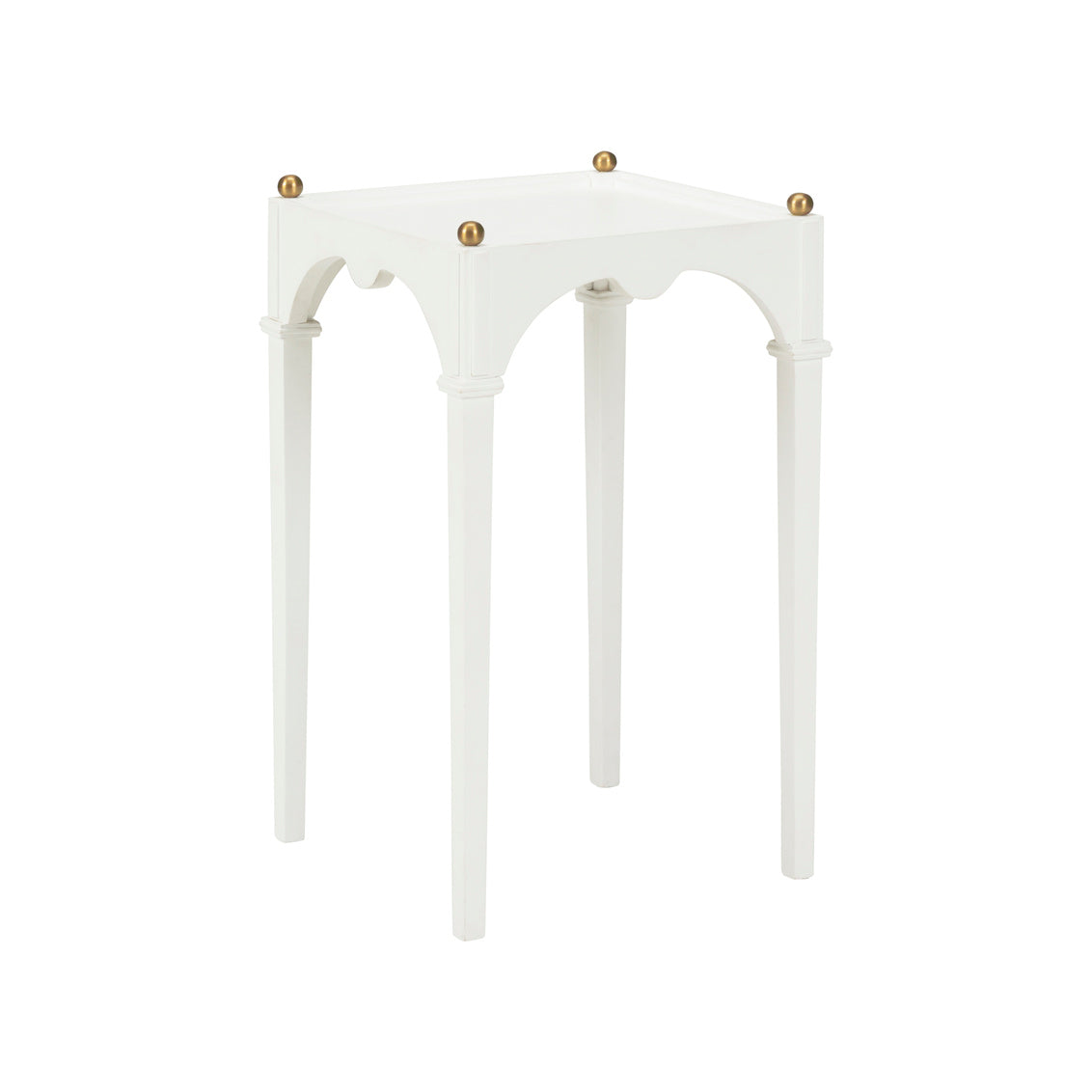 Chelsea House Kent Drinks Table - White