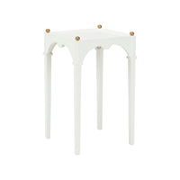 Chelsea House Kent Drinks Table - White