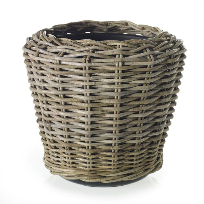 Design Shop Natural Rattan Basket, 16" X 14.5".