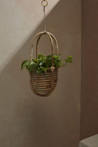 Design Shop Natural Ordesa Hanging Basket, 10.25" X 31".