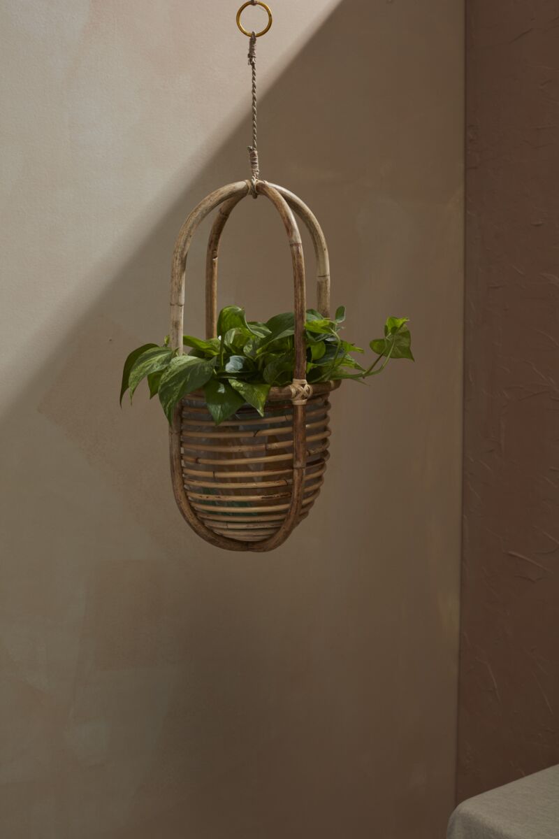 Design Shop Natural Ordesa Hanging Basket, 10.25" X 31".