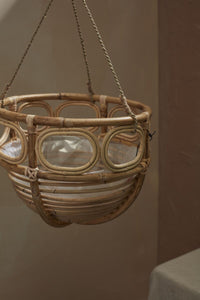 Design Shop Natural Ordesa Hanging Basket, 13.75" X 28".