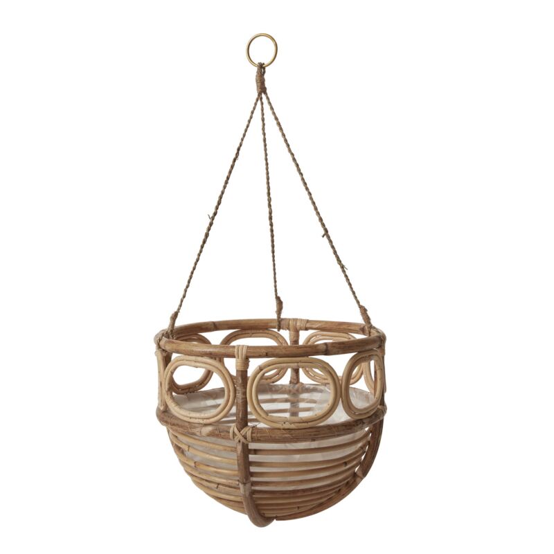 Design Shop Natural Ordesa Hanging Basket, 13.75" X 28".