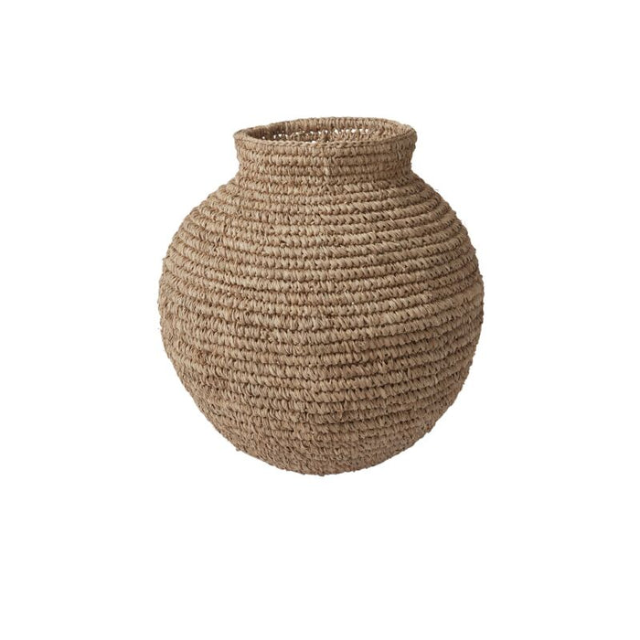 Design Shop Natural Mendocino Basket, 15" X 15.75".
