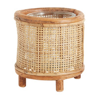 Design Shop Natural Orsen Candleholder, 6.5" X 6.75".