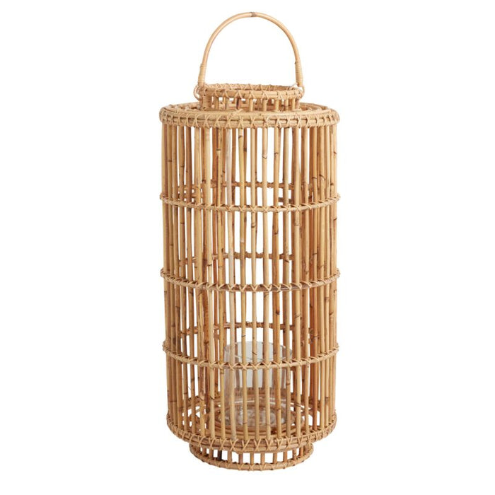 Design Shop Natural Tindra Lantern, 14" X 30.25".