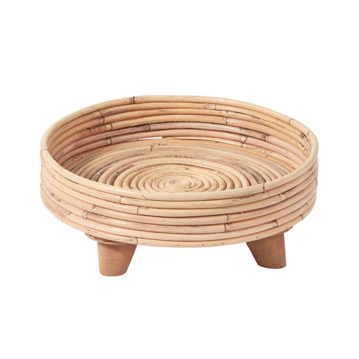 Design Shop Natural Rica Plant Stand, 11.75" X 4.25".