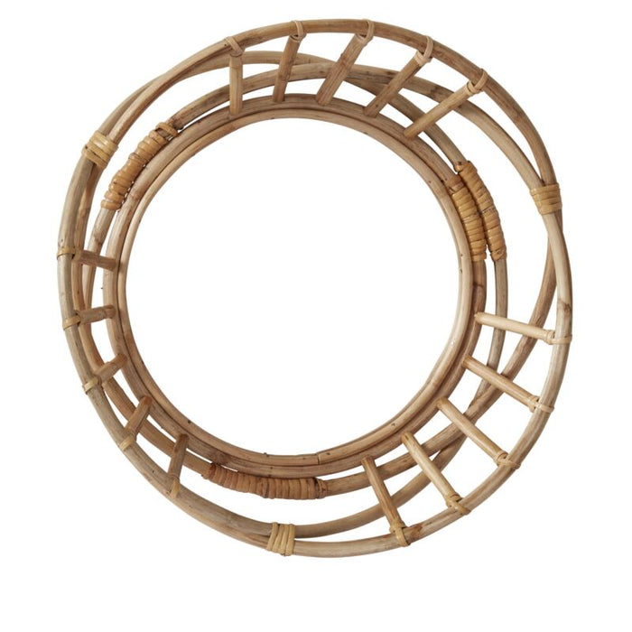 Design Shop Natural Oviedo Mirror, 16" X 17.25".