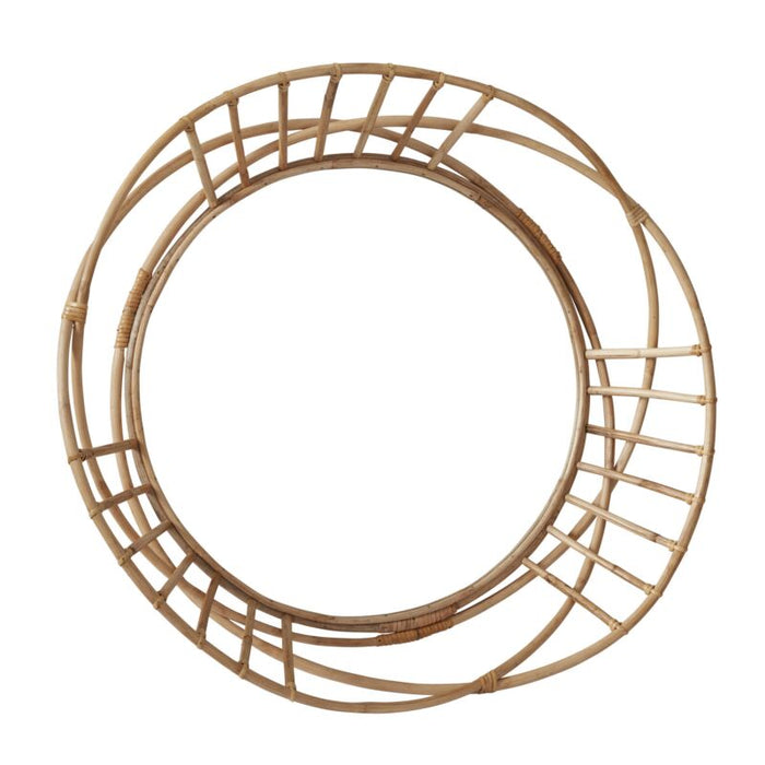 Design Shop Natural Oviedo Mirror, 30" X 31.5".